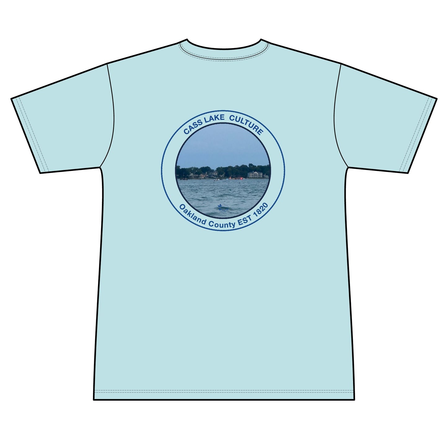 Personalized Cass Lake Crest Performance Shirt