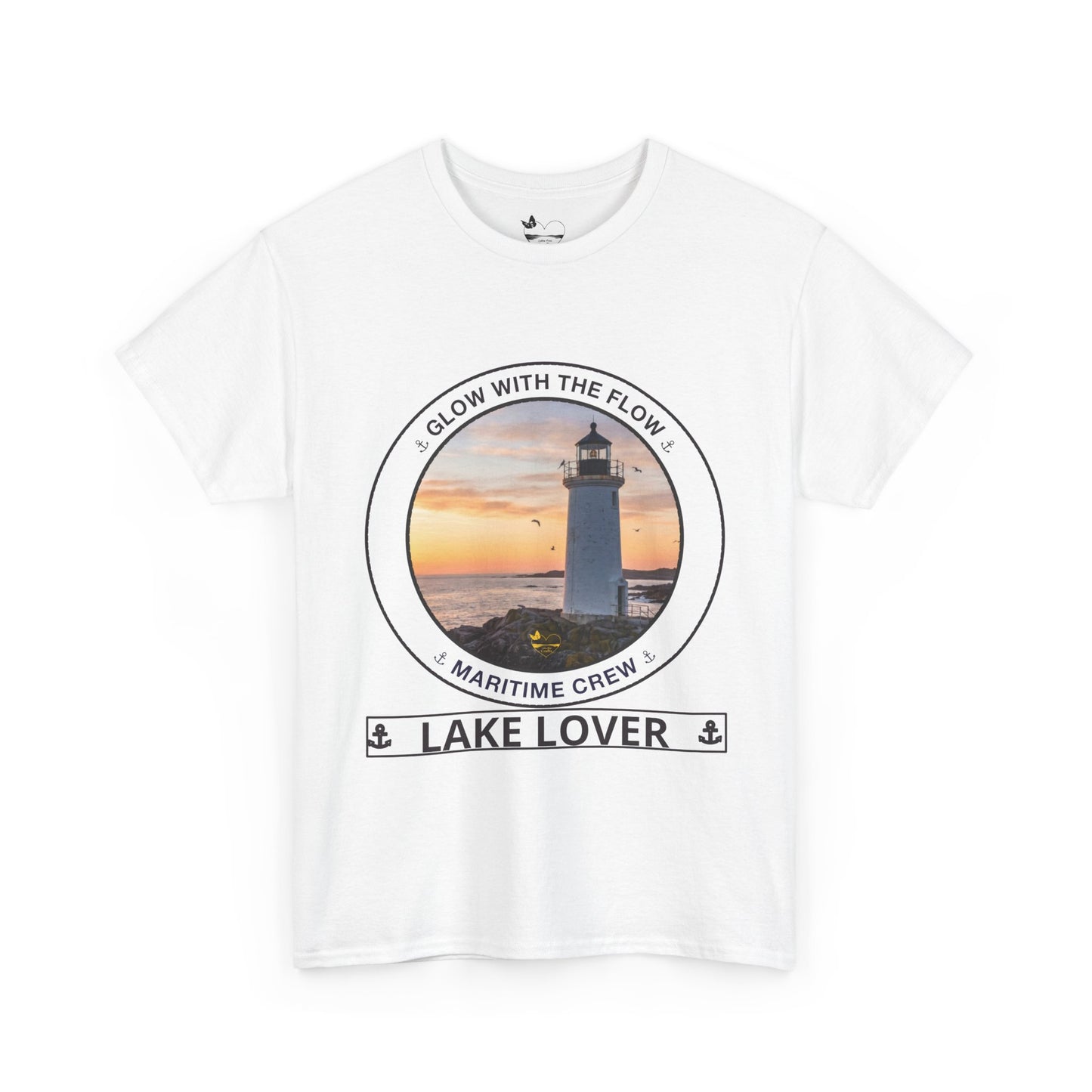 Personalized Glow with the Flow Gildan Transom shirt
