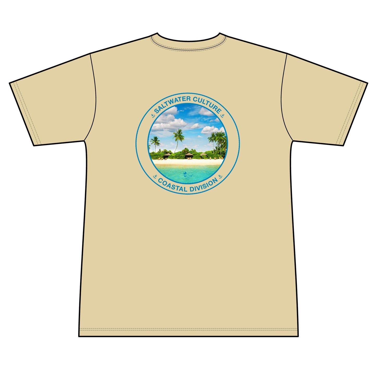 Personalized Saltwater Culture Crest Performance Shirt