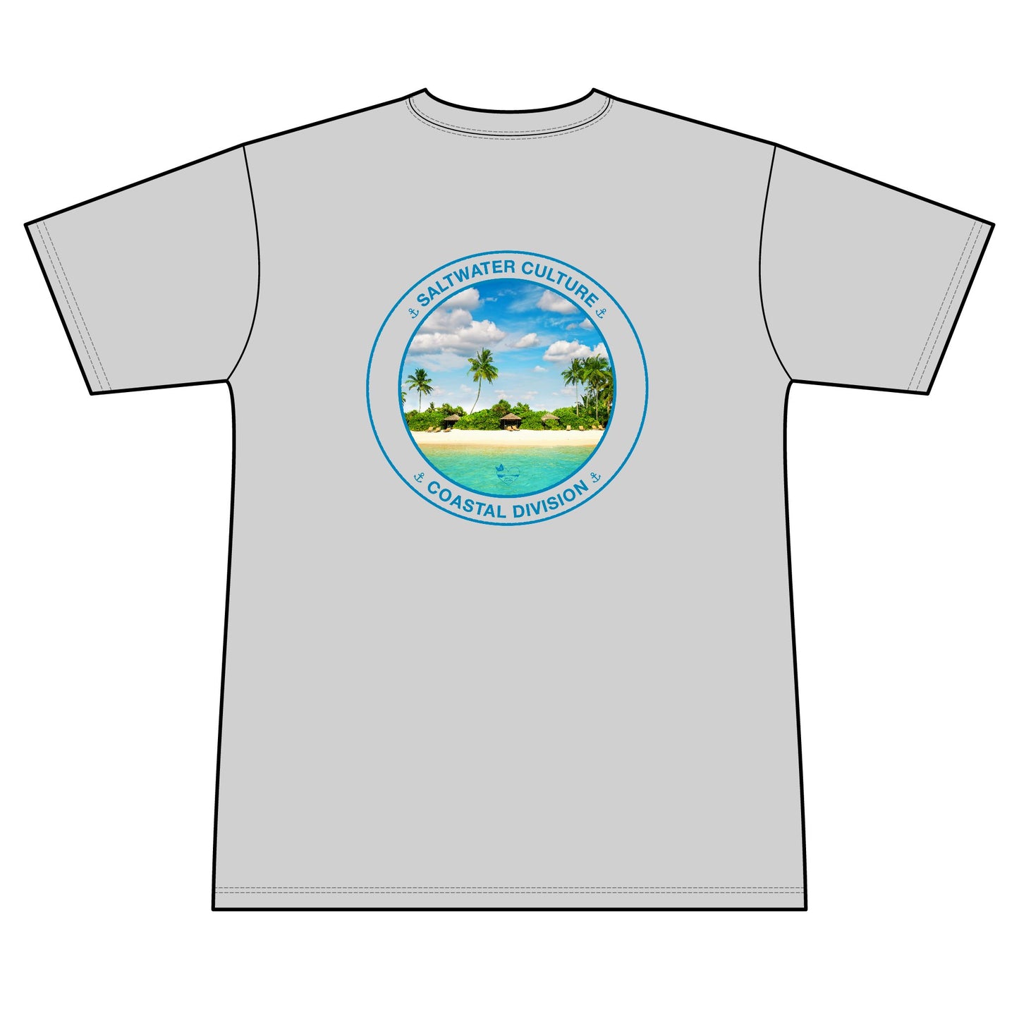 Personalized Saltwater Culture Crest Performance Shirt