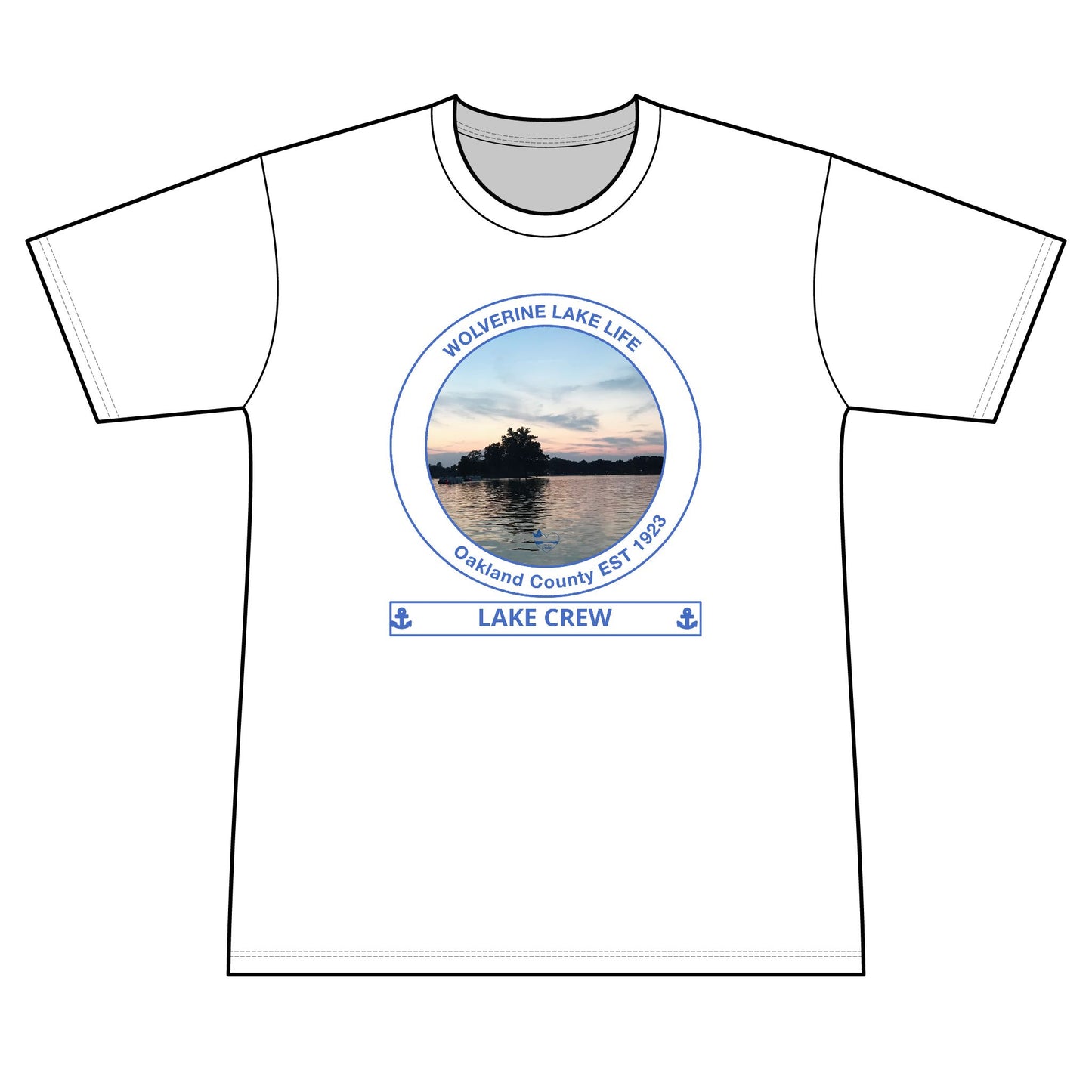 Personalized Wolverine Lake Transom Performance Shirt