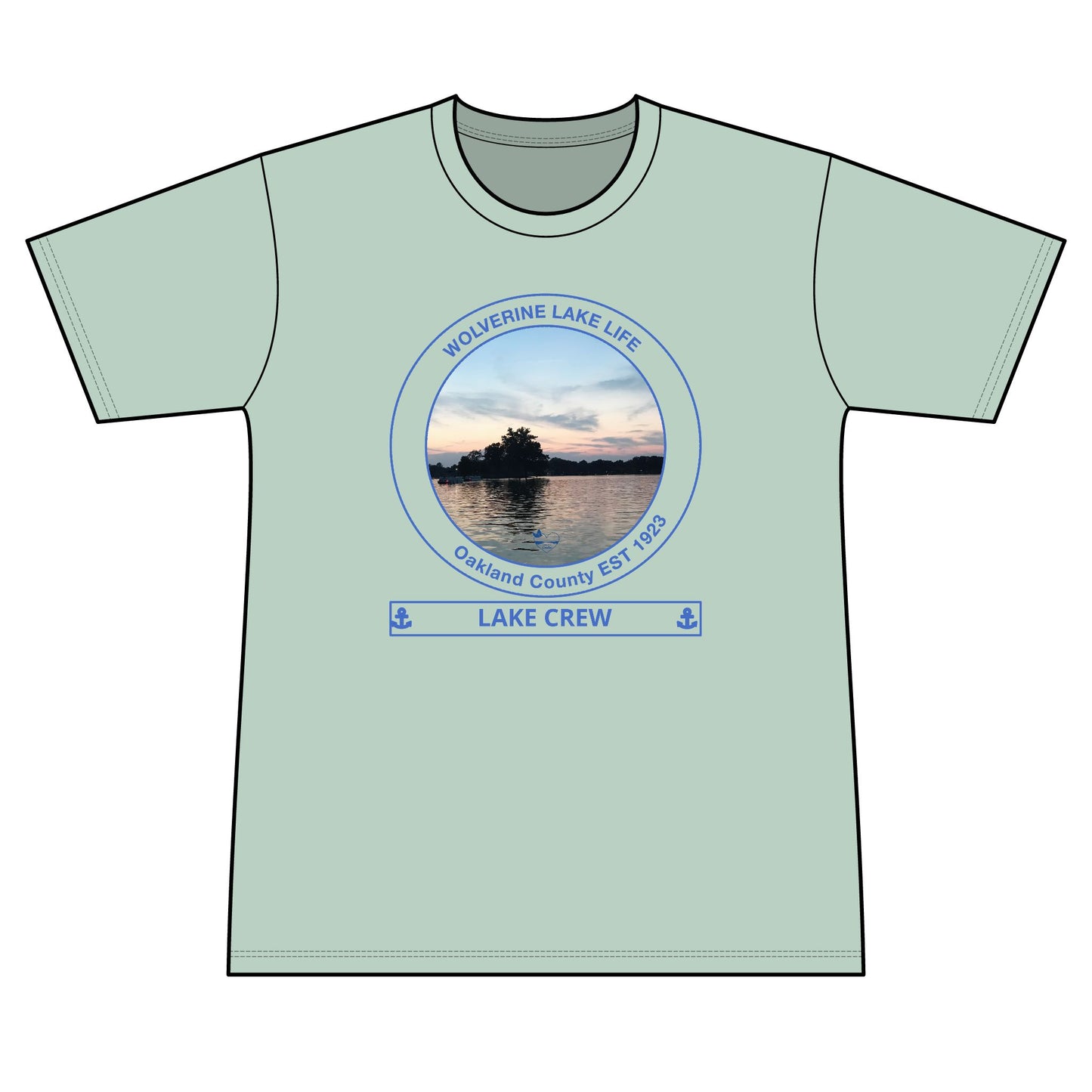 Personalized Wolverine Lake Transom Performance Shirt