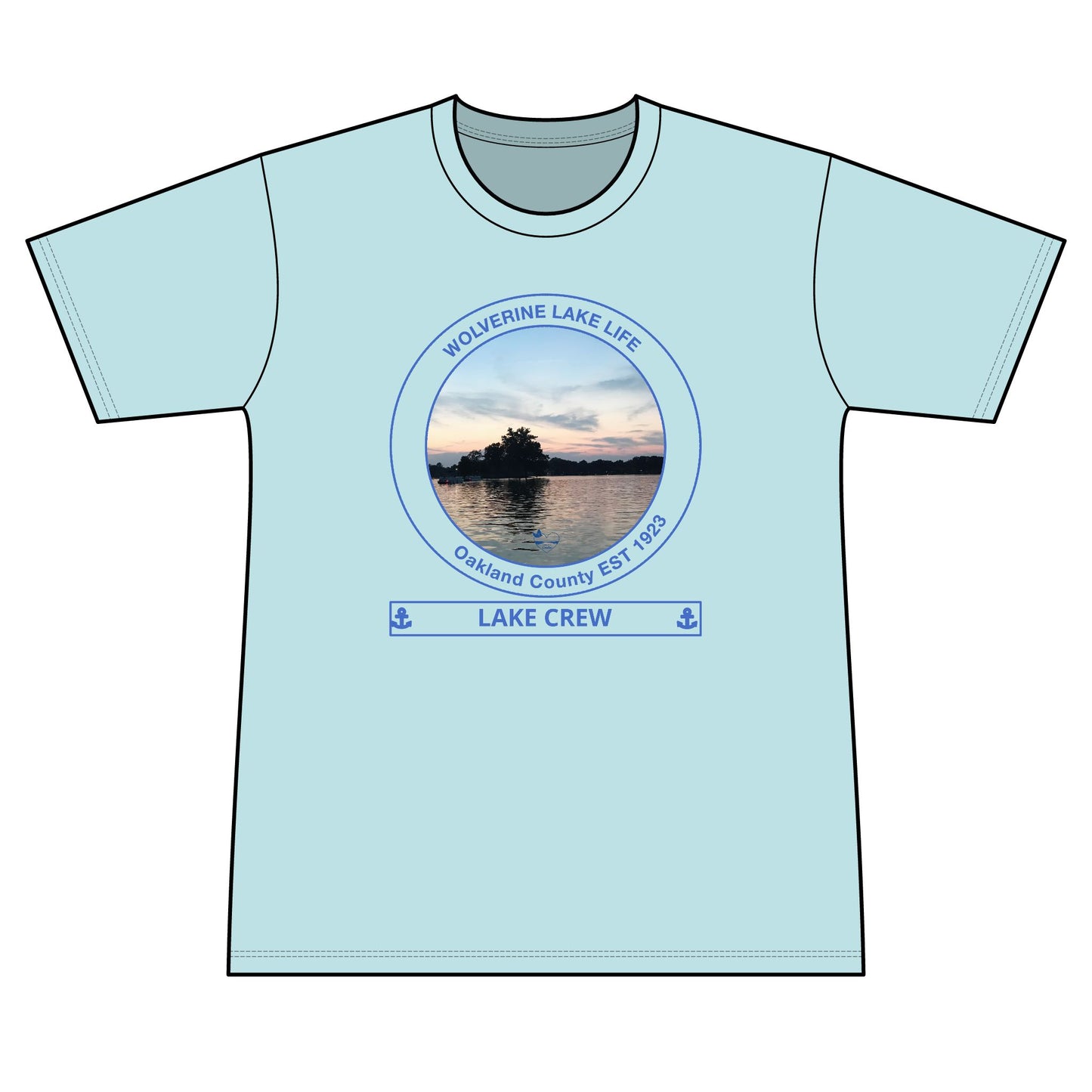 Personalized Wolverine Lake Transom Performance Shirt