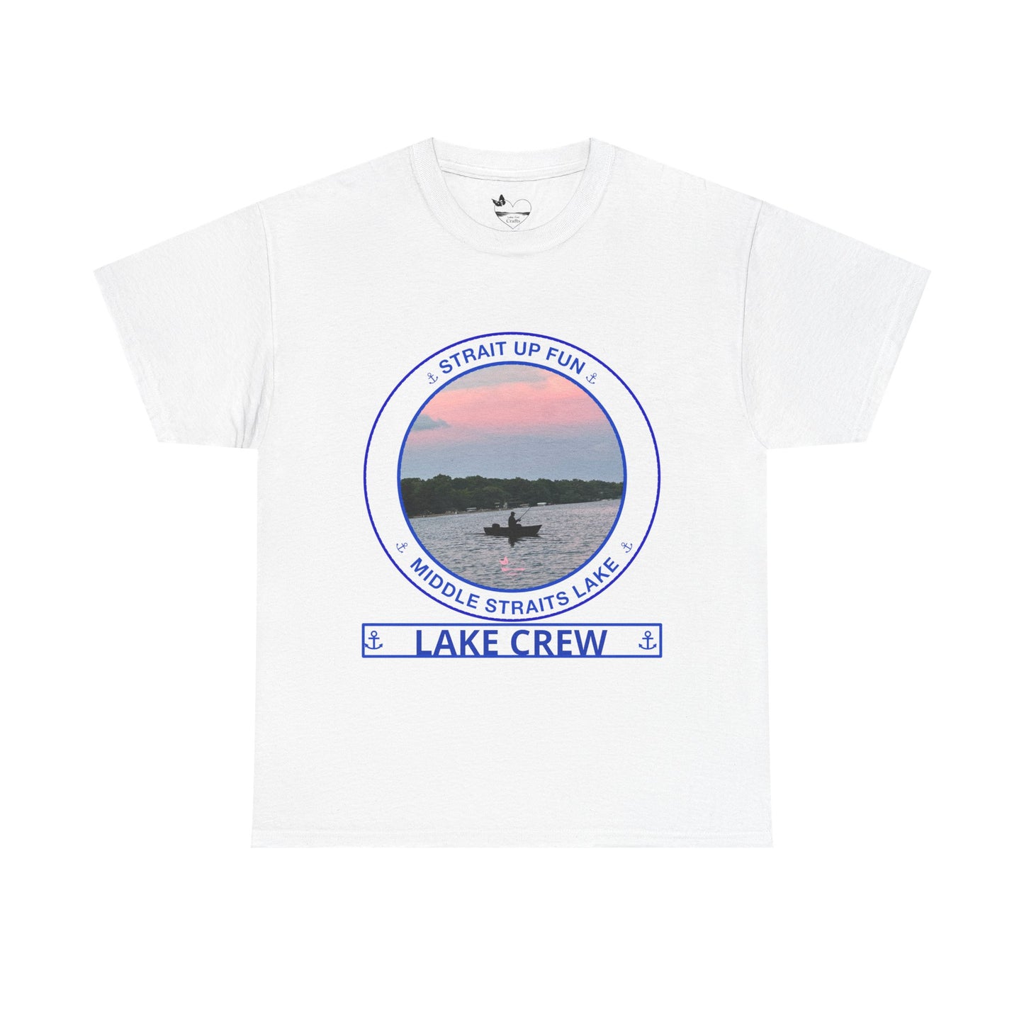Personalized Middle Straits Lake Transom Shirt
