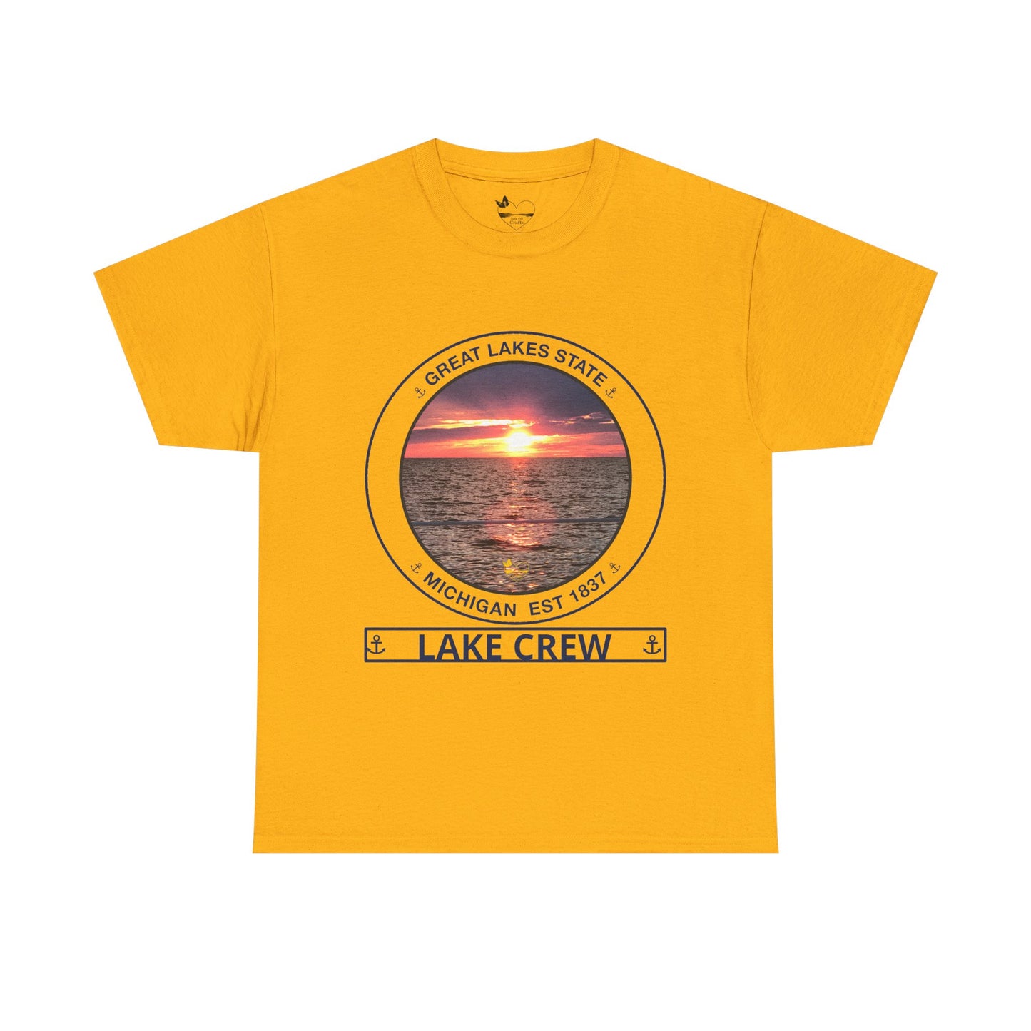 Personalized Great Lakes State Transom Shirt