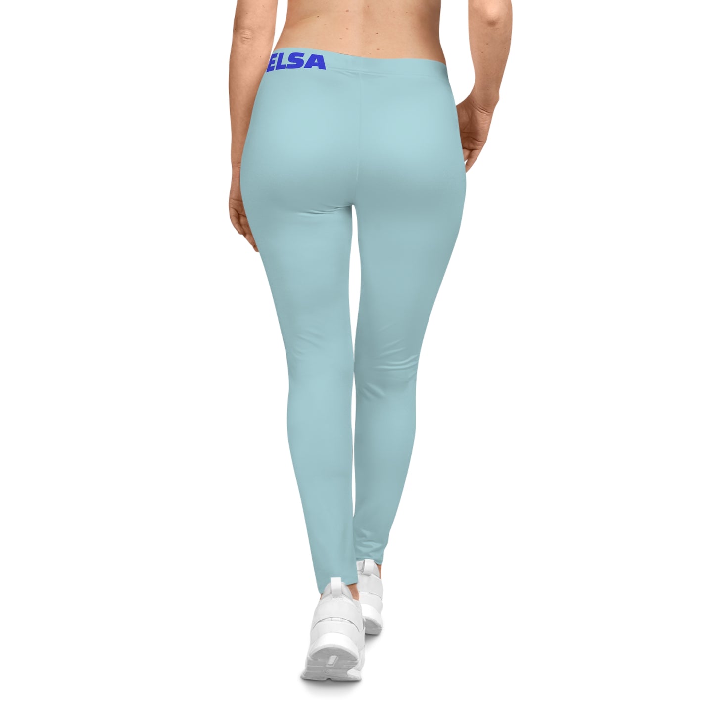 Lakes Area Pastel  Personalizable  Leggings — Women's All-Over Print