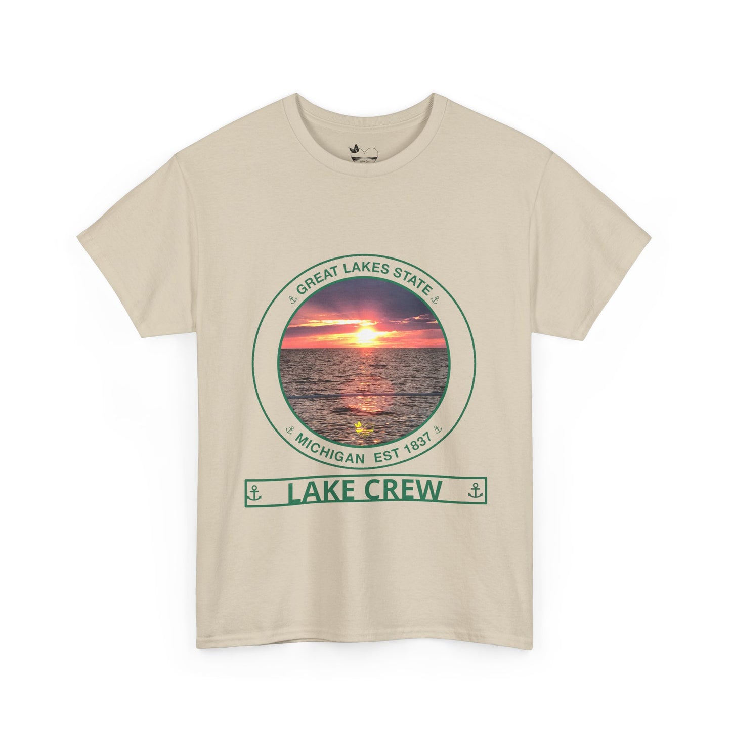 Personalized Great Lakes State Transom Shirt – Green