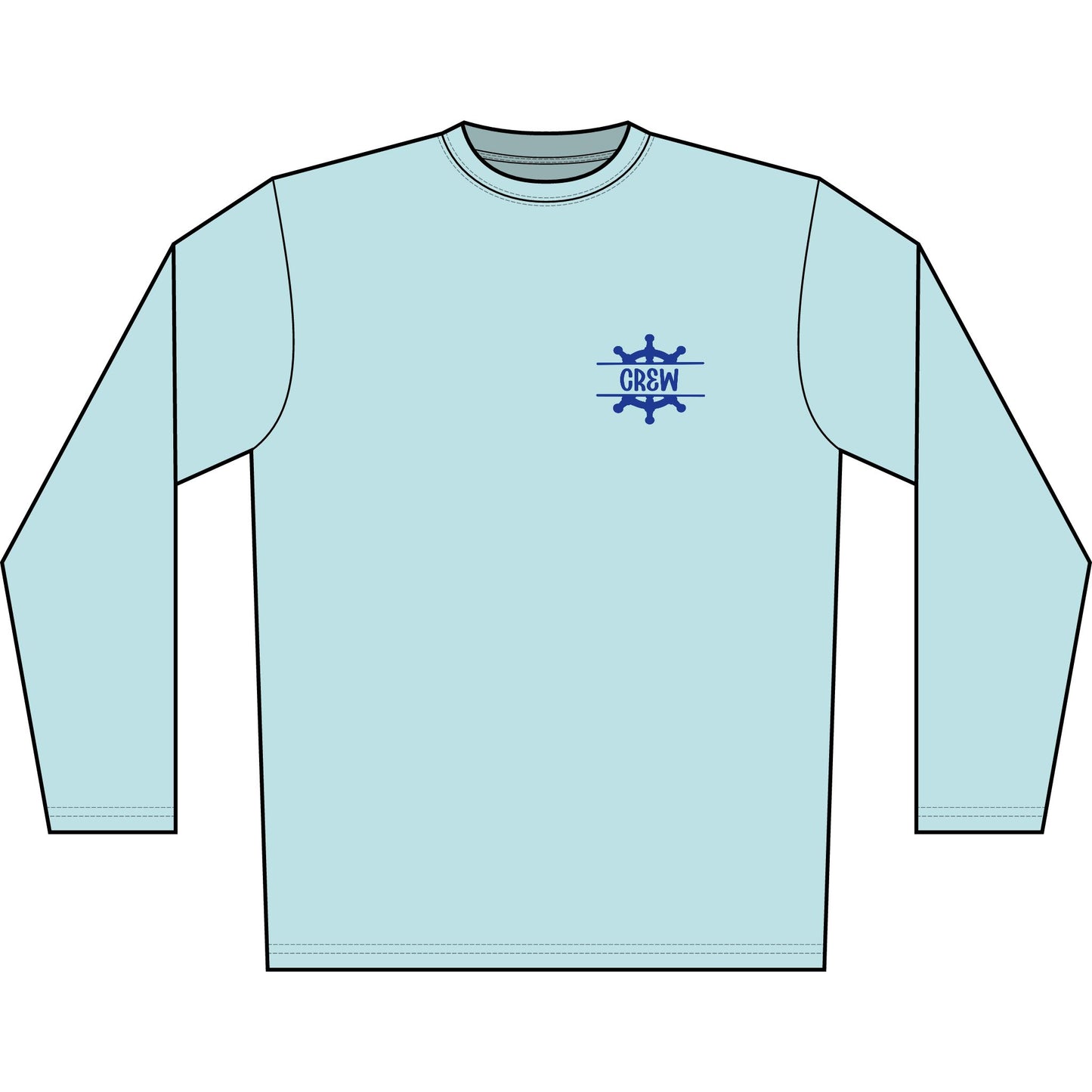 Personalized Cass Lake crest long sleeve