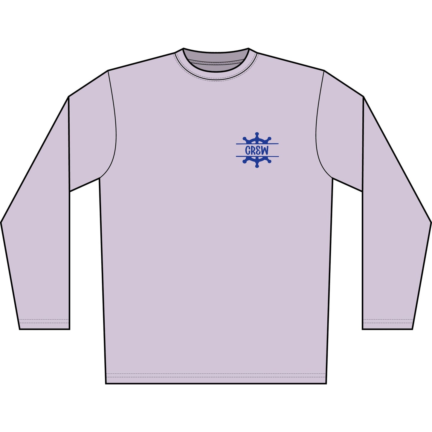 Personalized Cass Lake crest long sleeve