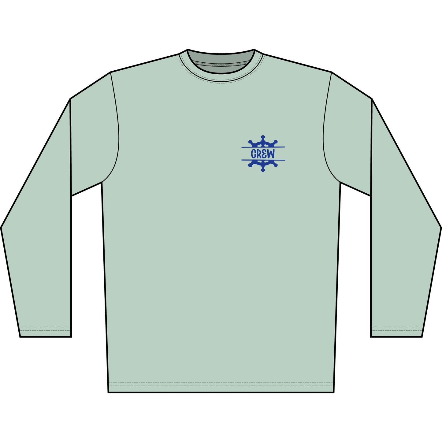 Personalized Cass Lake crest long sleeve