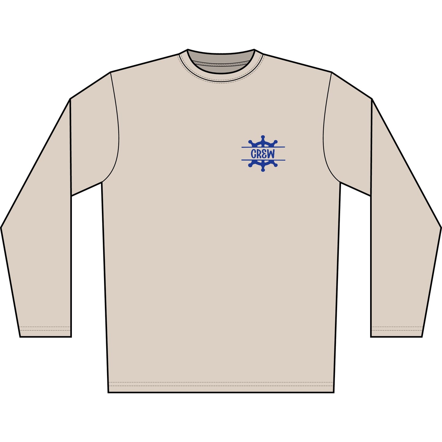 Personalized Cass Lake crest long sleeve