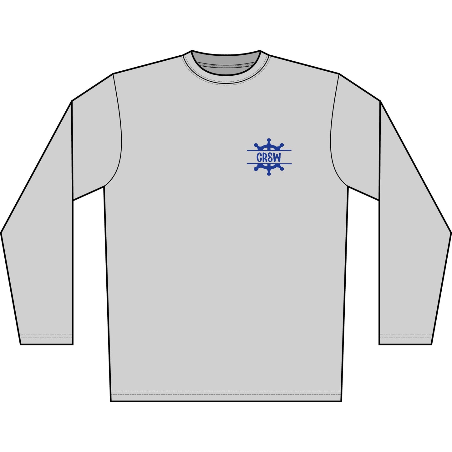 Personalized Cass Lake crest long sleeve