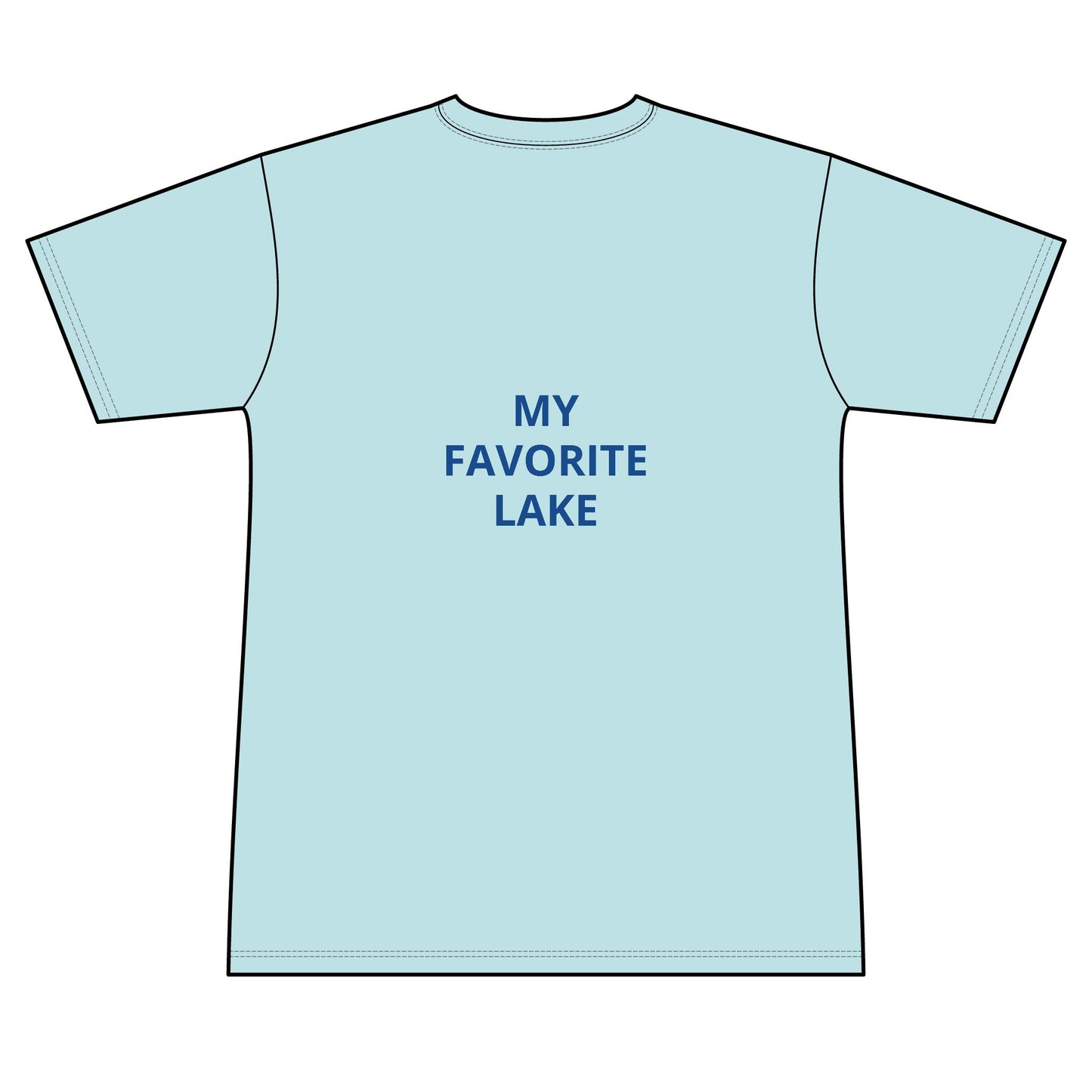 Personalized Cass Lake Transom Performance Shirt