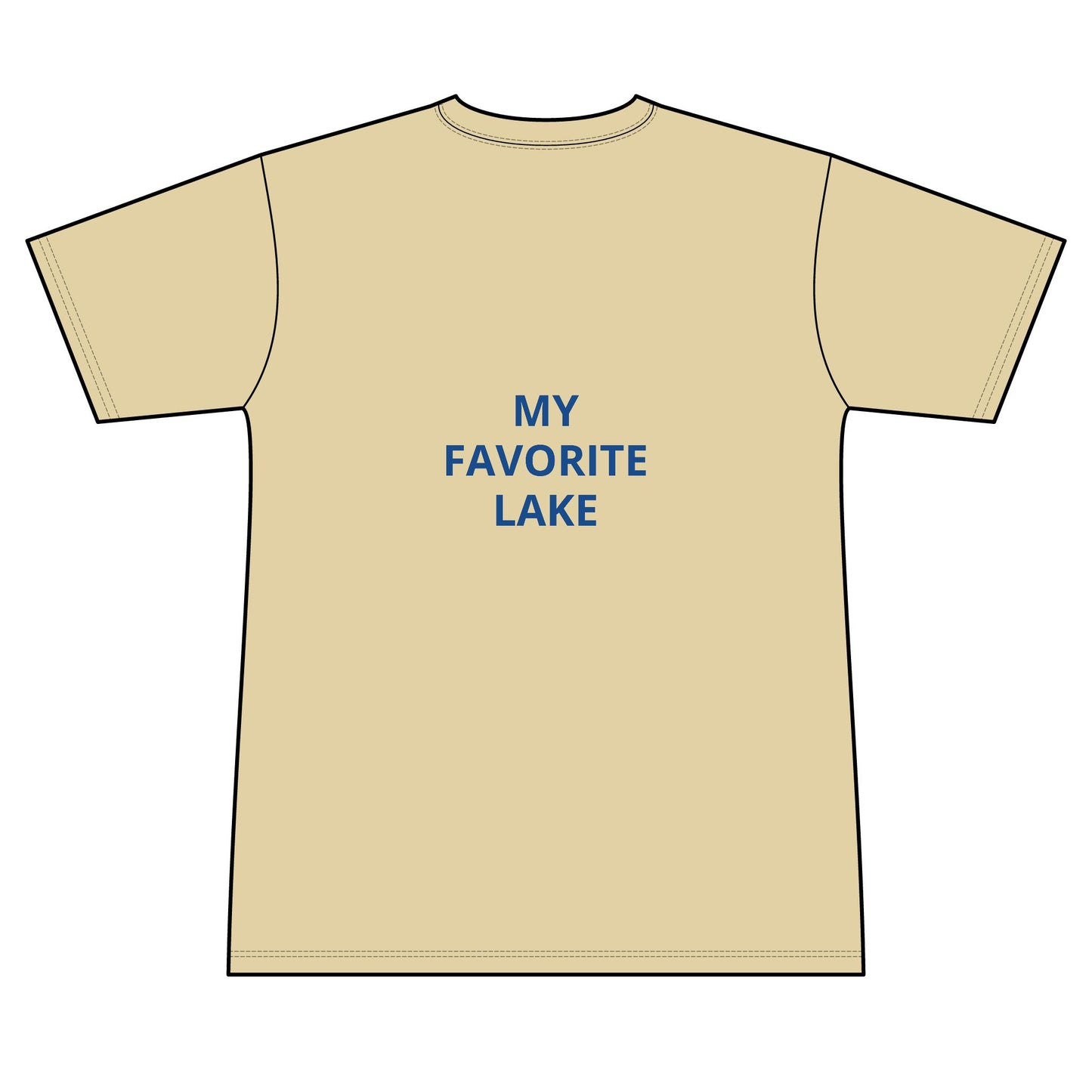 Personalized Cass Lake Transom Performance Shirt