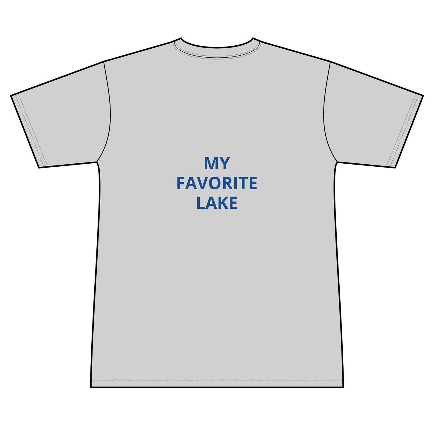 Personalized Cass Lake Transom Performance Shirt
