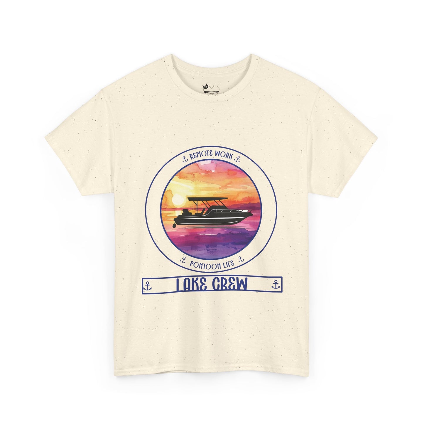 Personalized Pontoon Life Transom Shirt – Sunset