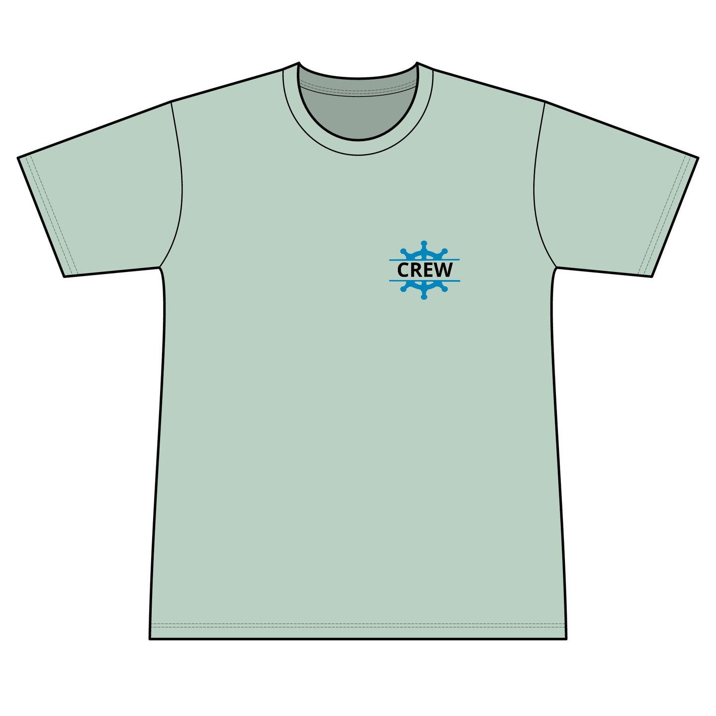 Personalized Saltwater Culture Crest Performance Shirt