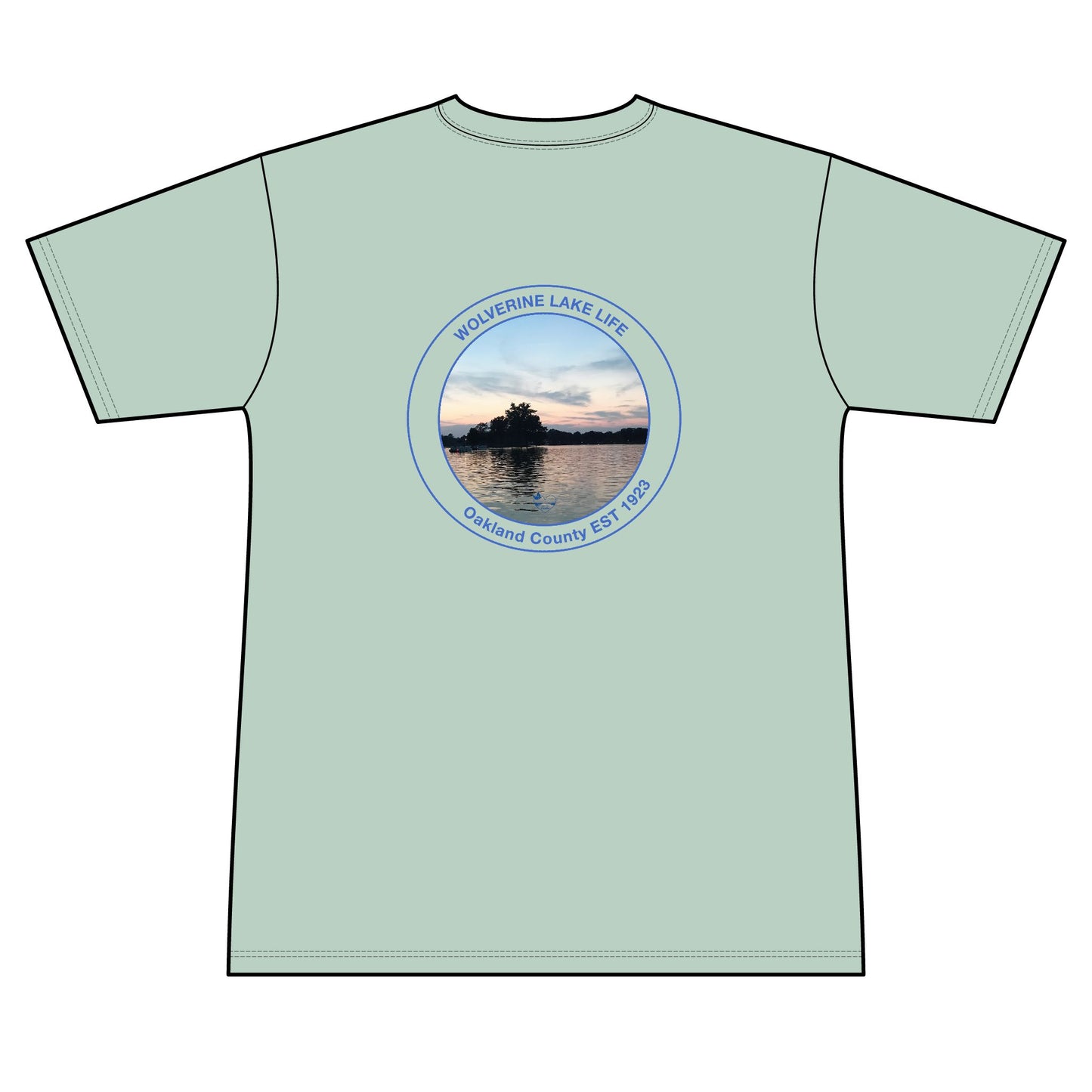 Personalized Wolverine Lake Crest Performance Shirt