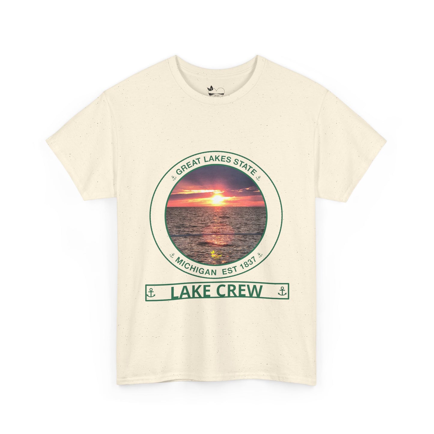 Personalized Great Lakes State Transom Shirt – Green