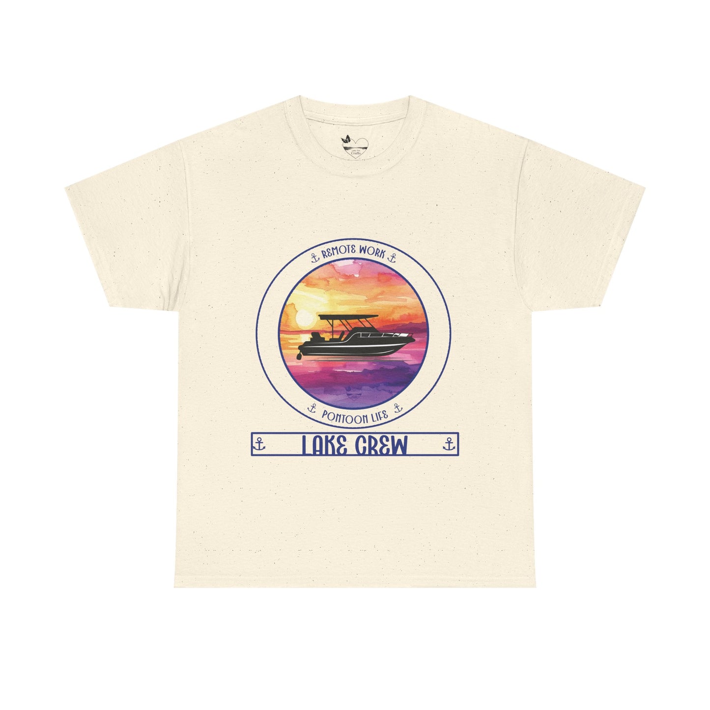 Personalized Pontoon Life Transom Shirt – Sunset