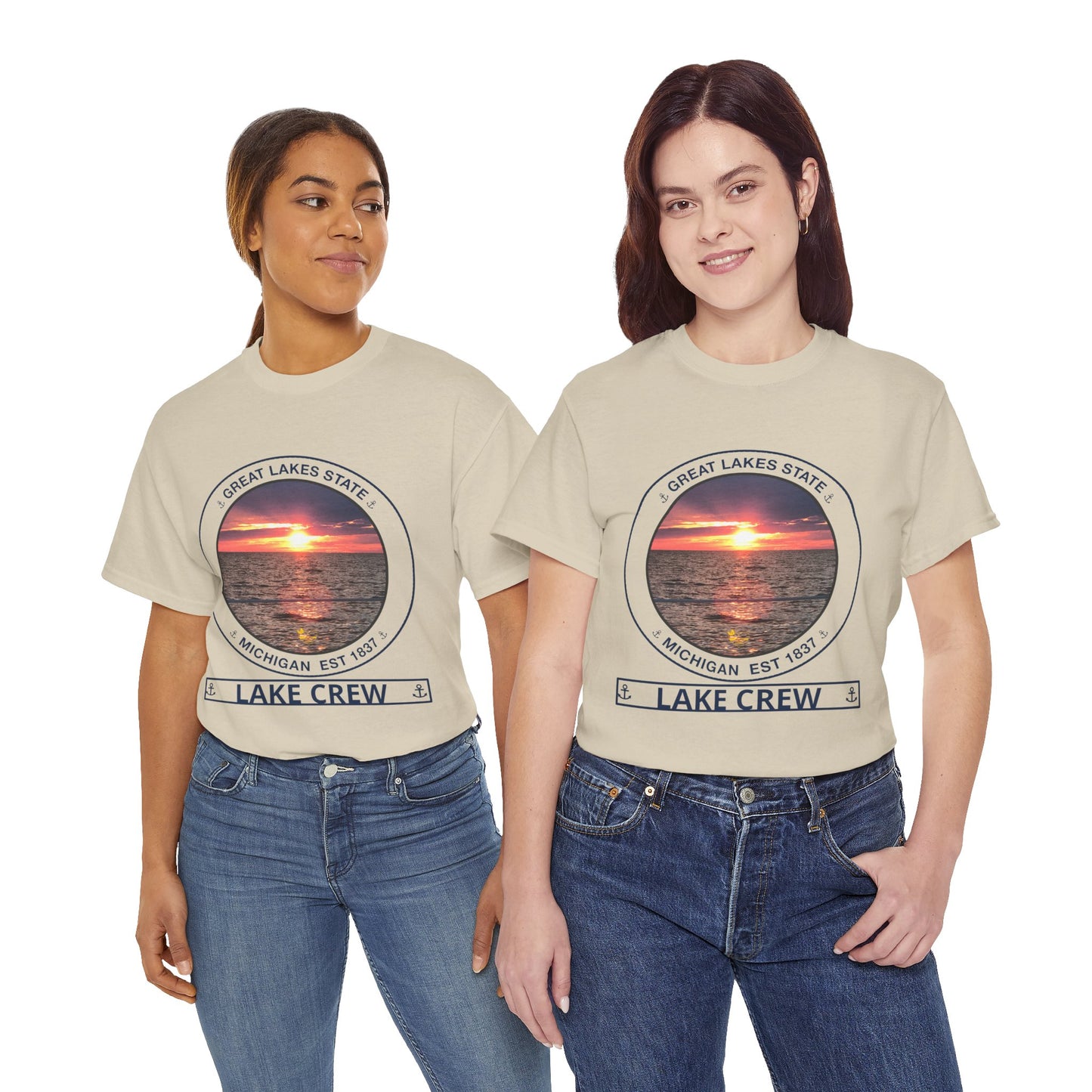 Personalized Great Lakes State Transom Shirt