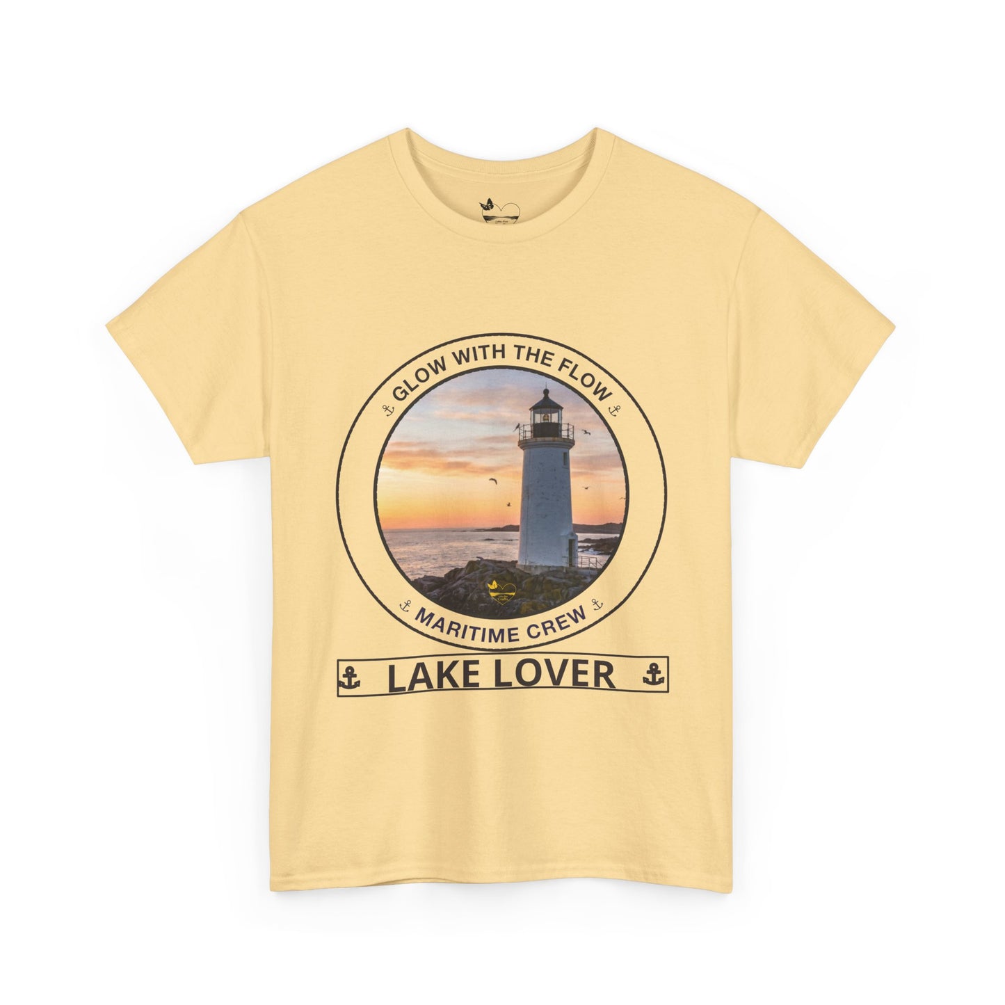 Personalized Glow with the Flow Gildan Transom shirt