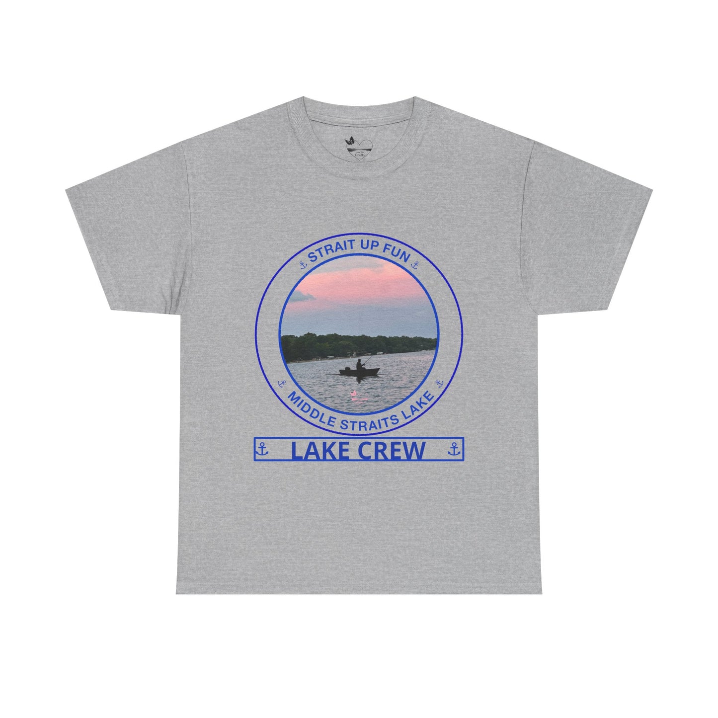 Personalized Middle Straits Lake Transom Shirt