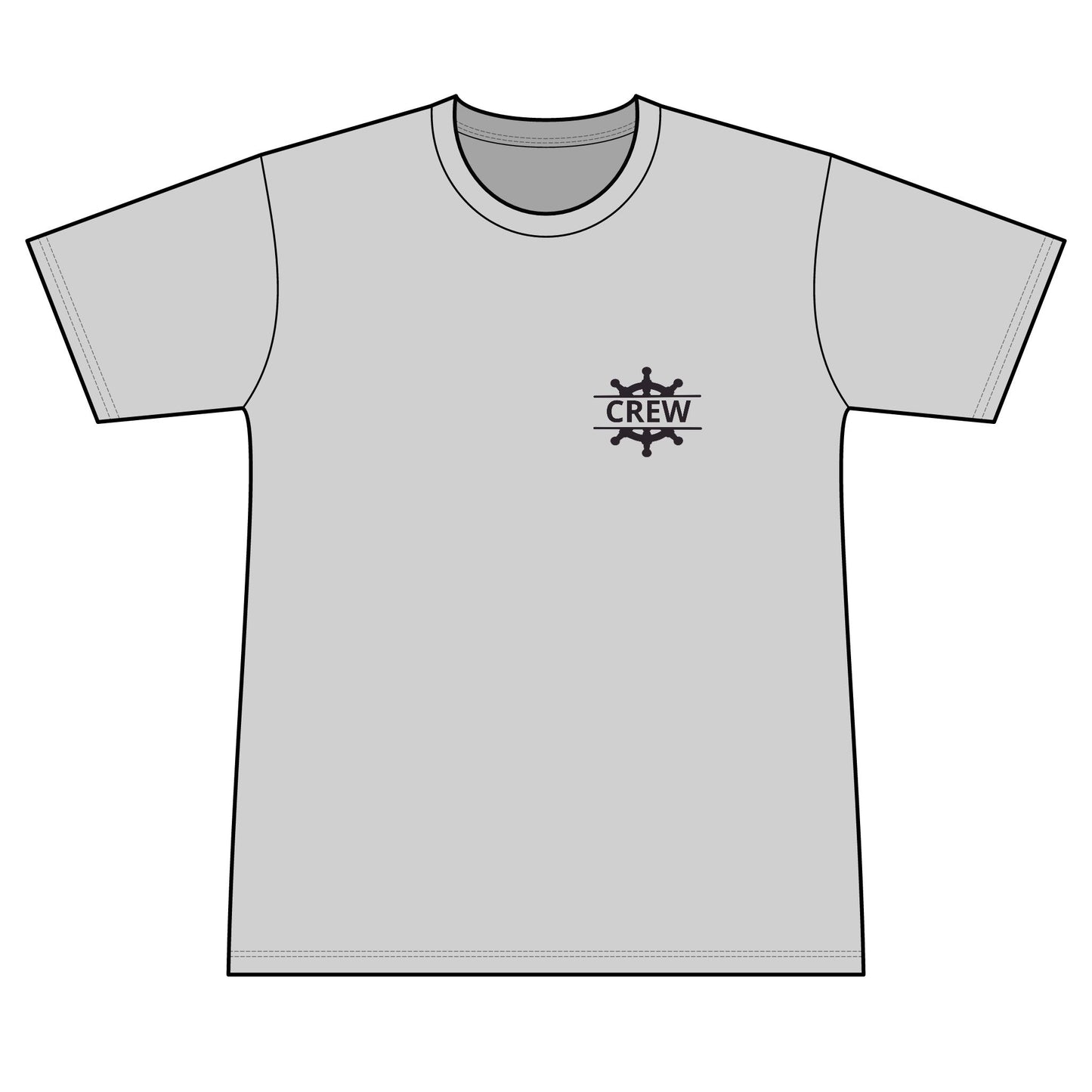 Personalized Glow with the Flow Crest Performance Shirt