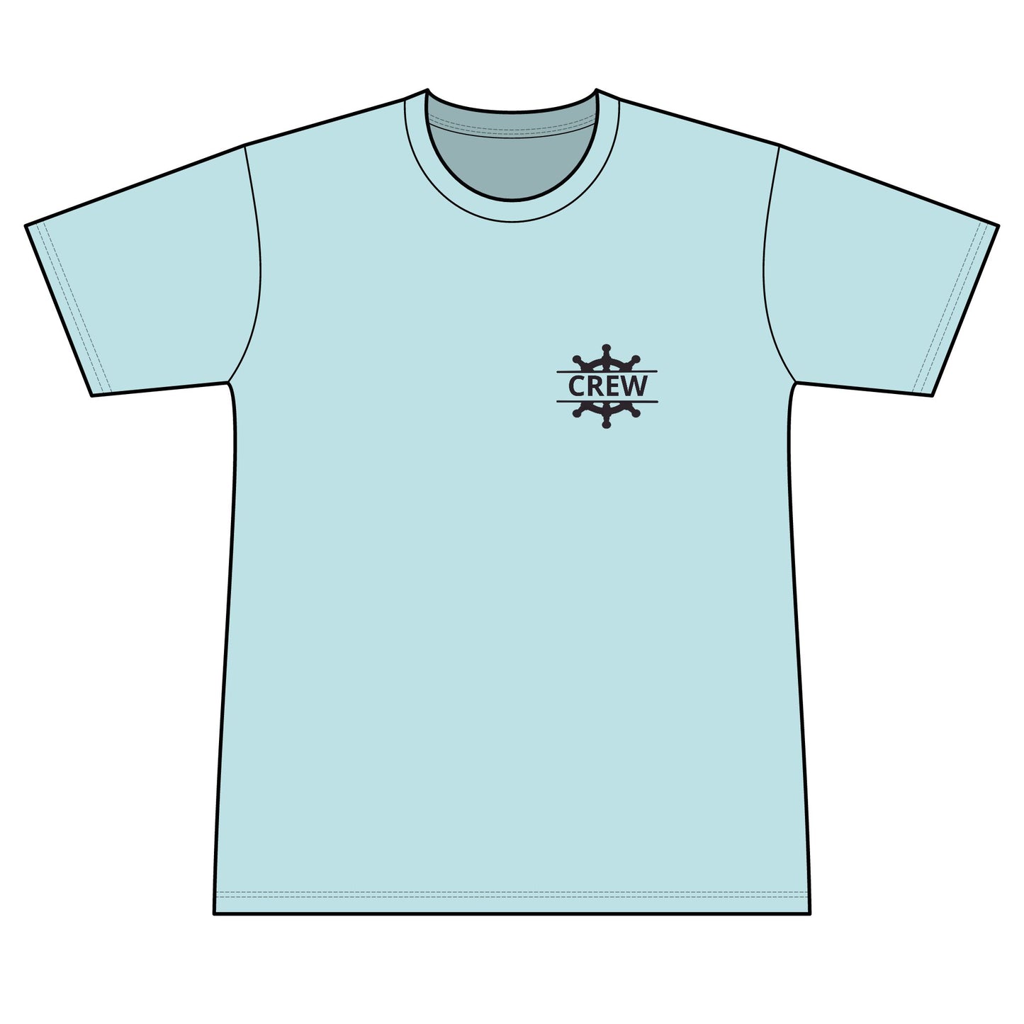 Personalized Glow with the Flow Crest Performance Shirt