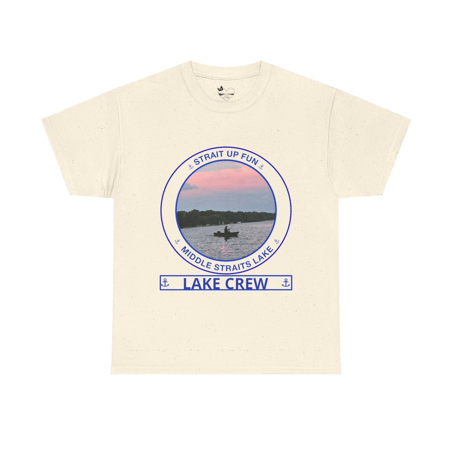 Personalized Middle Straits Lake Transom Shirt