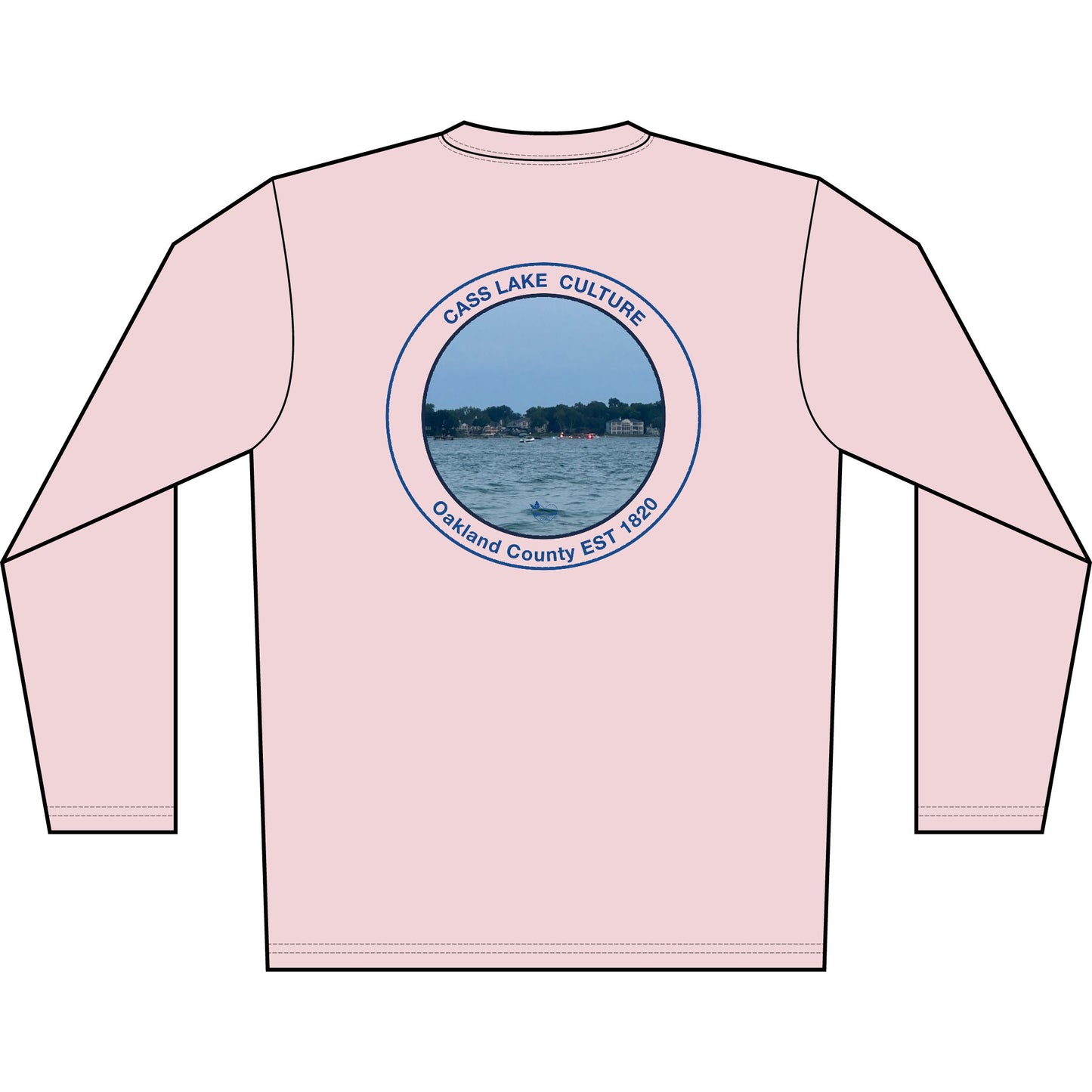 Personalized Cass Lake crest long sleeve