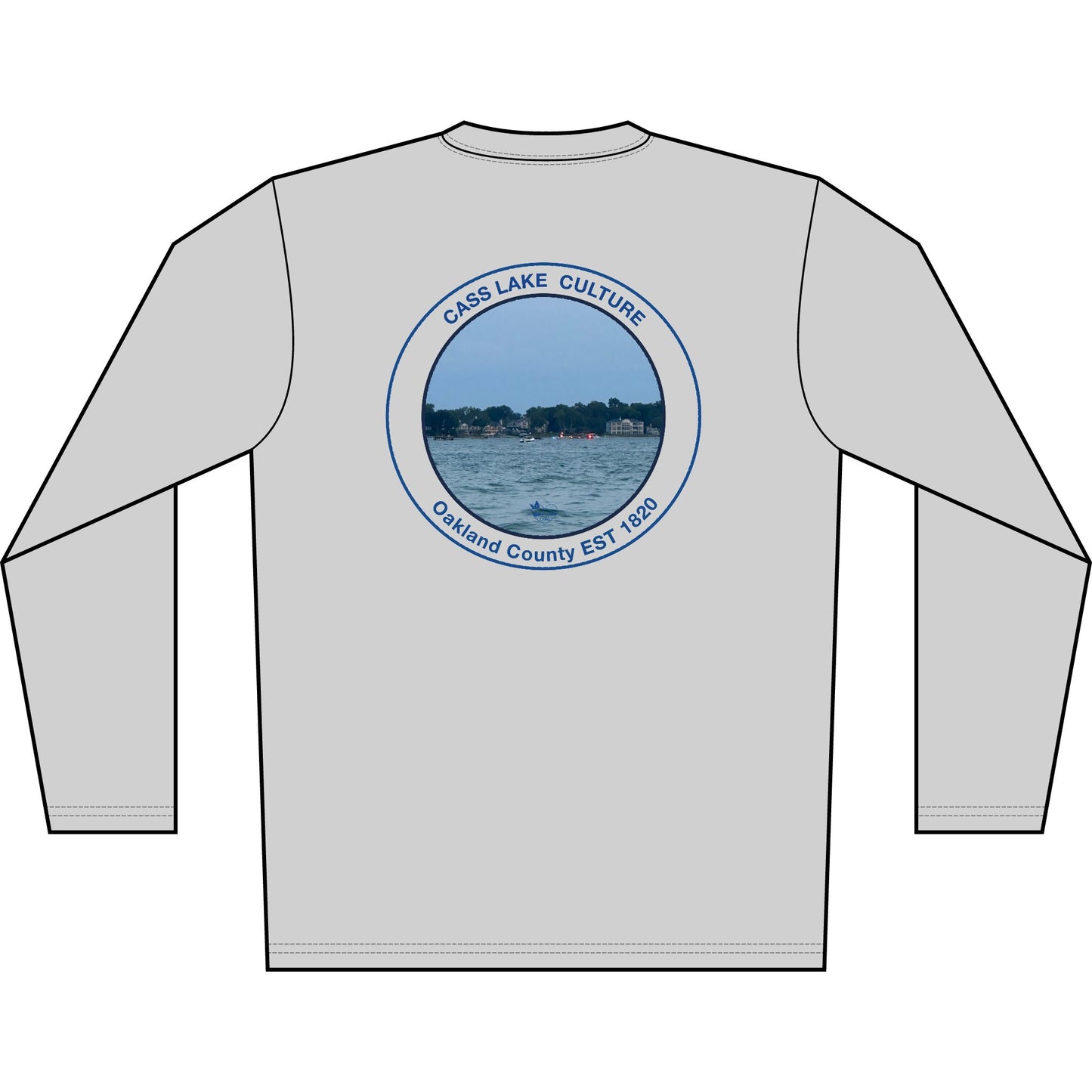 Personalized Cass Lake crest long sleeve