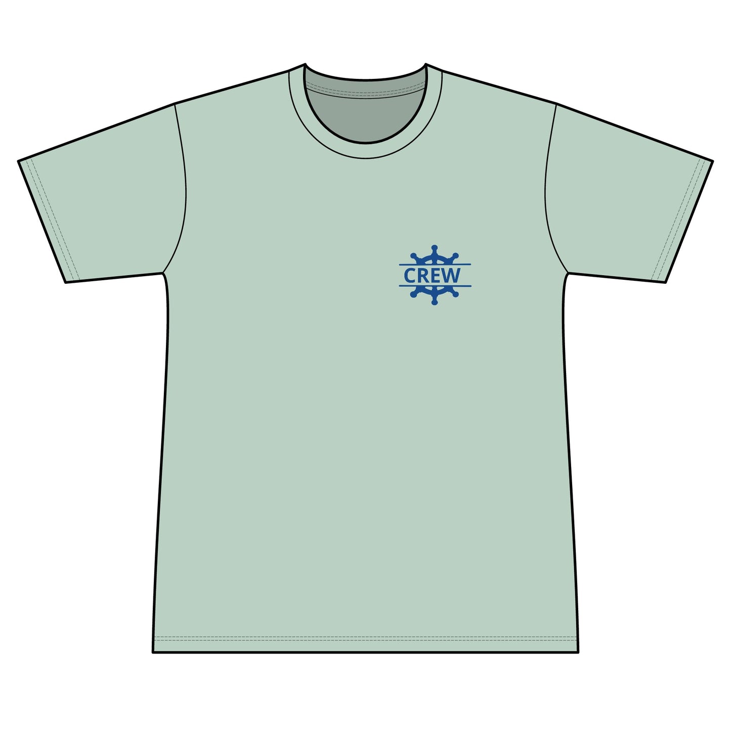 Personalized Cass Lake Crest Performance Shirt