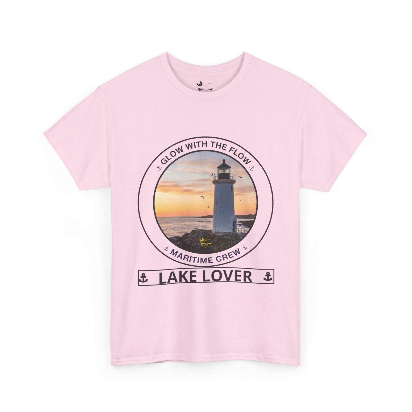 Personalized Glow with the Flow Gildan Transom shirt