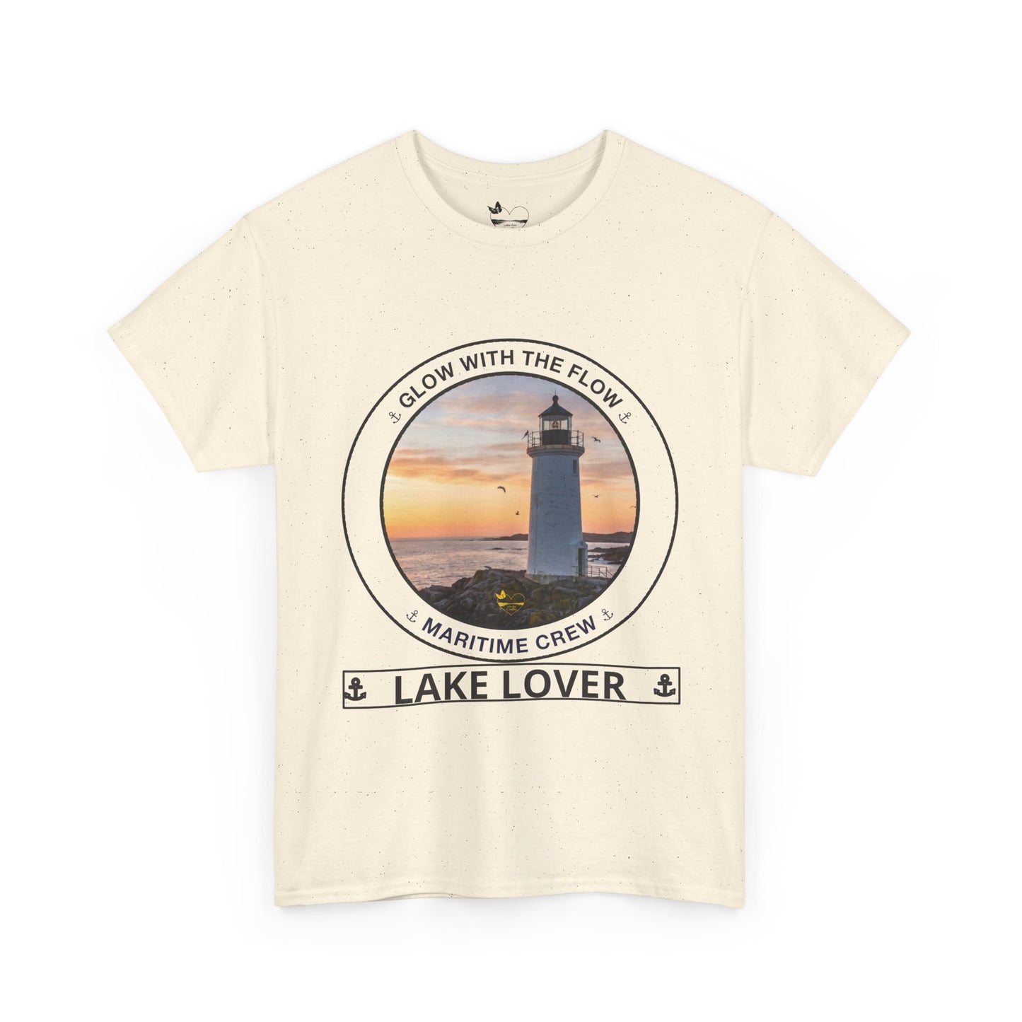 Personalized Glow with the Flow Gildan Transom shirt