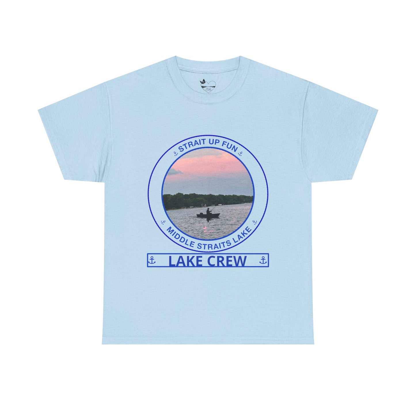 Personalized Middle Straits Lake Transom Shirt