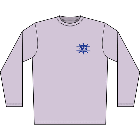 Personalized Pontoon Life Crest Performance Shirt – Sunset