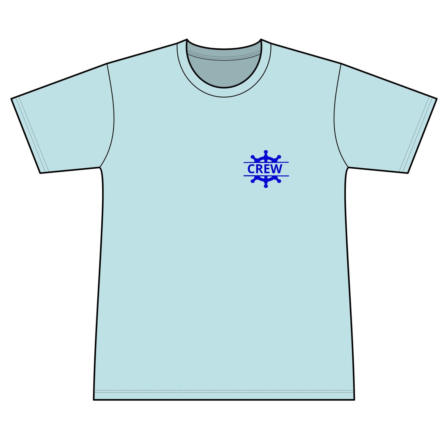 Personalized Middle Straits Lake Crest Performance Shirt