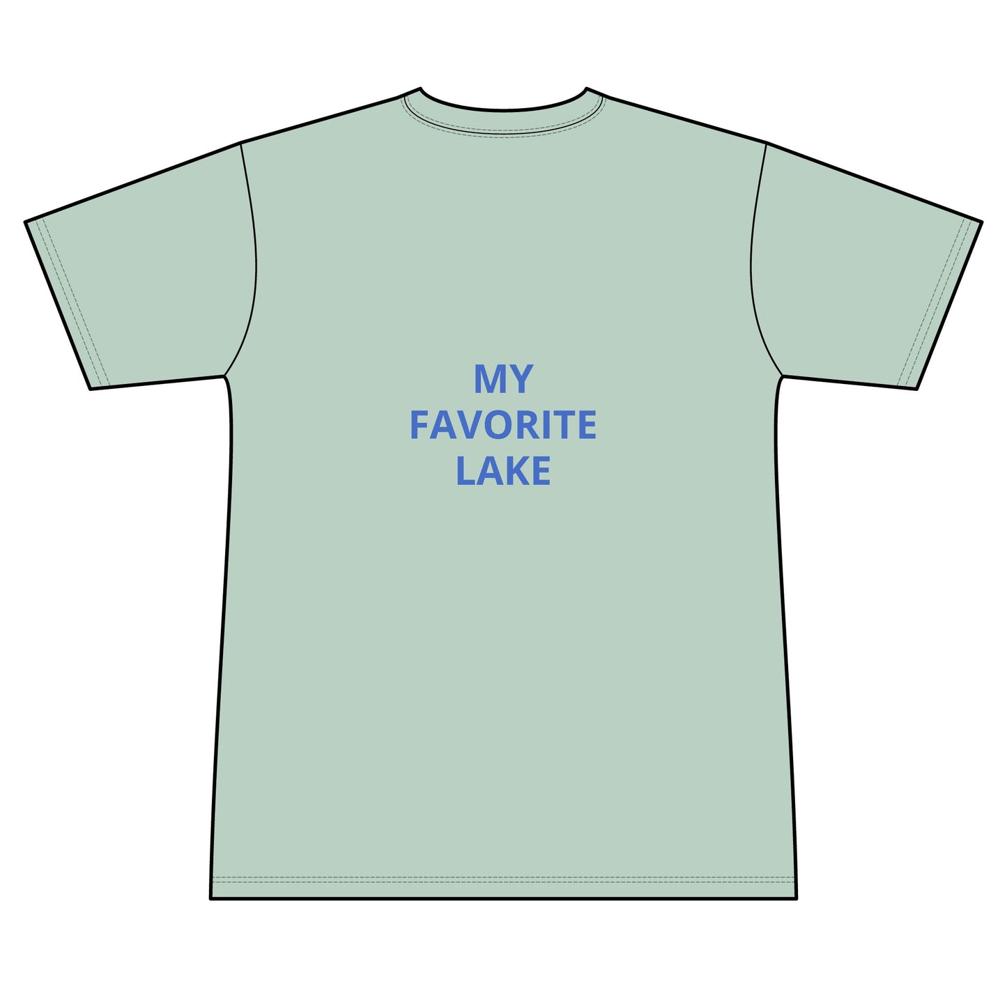 Personalized Wolverine Lake Transom Performance Shirt
