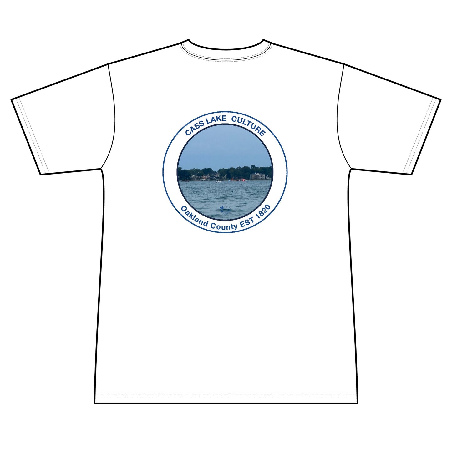 Personalized Cass Lake Crest Performance Shirt