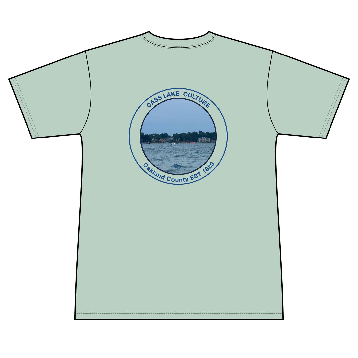 Personalized Cass Lake Crest Performance Shirt