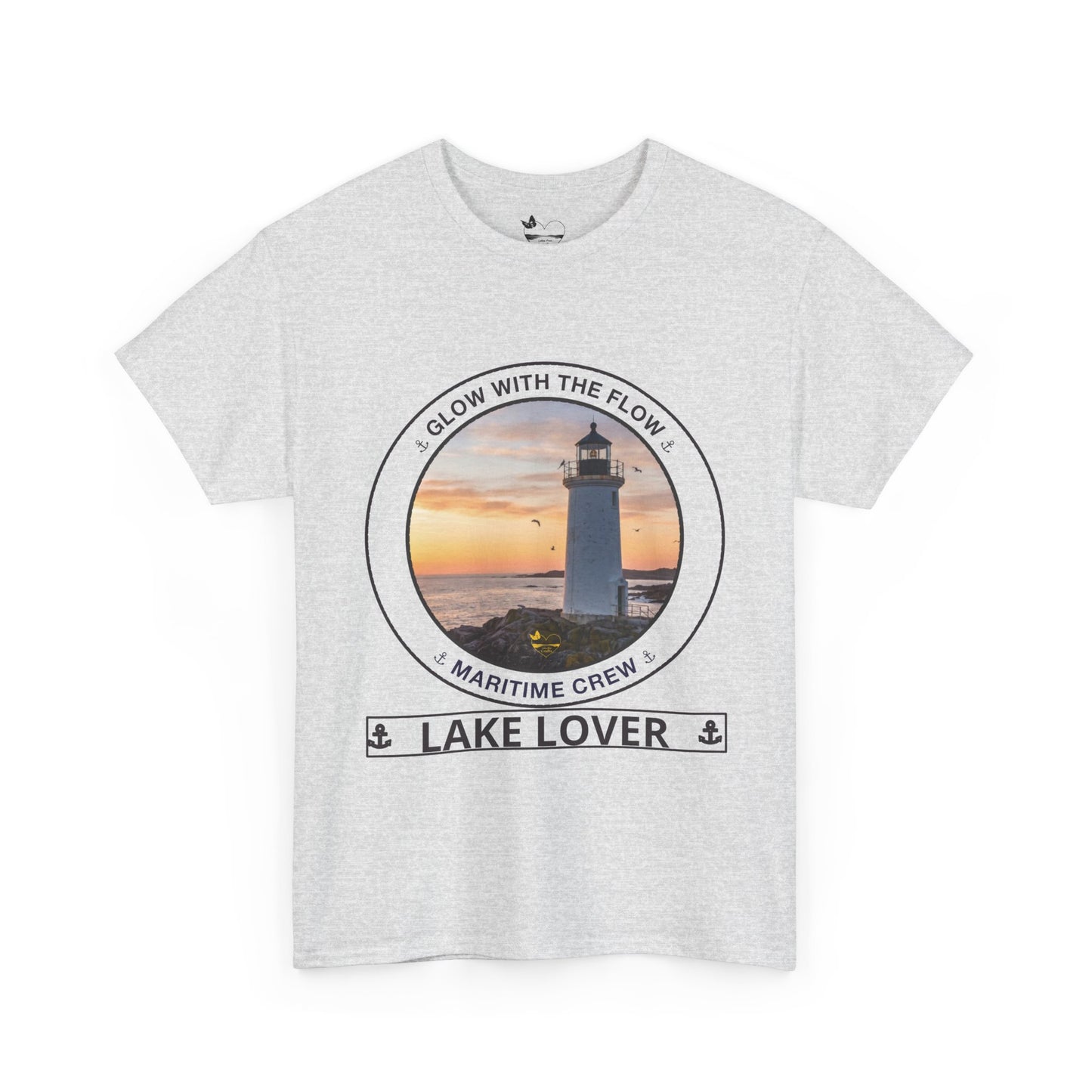 Personalized Glow with the Flow Gildan Transom shirt