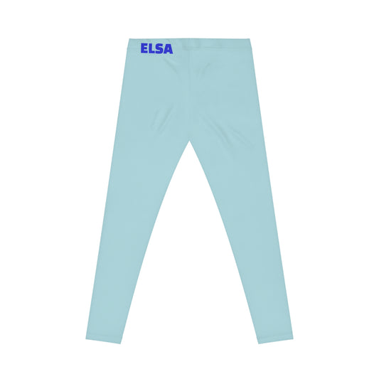 Lakes Area Pastel  Personalizable  Leggings — Women's All-Over Print