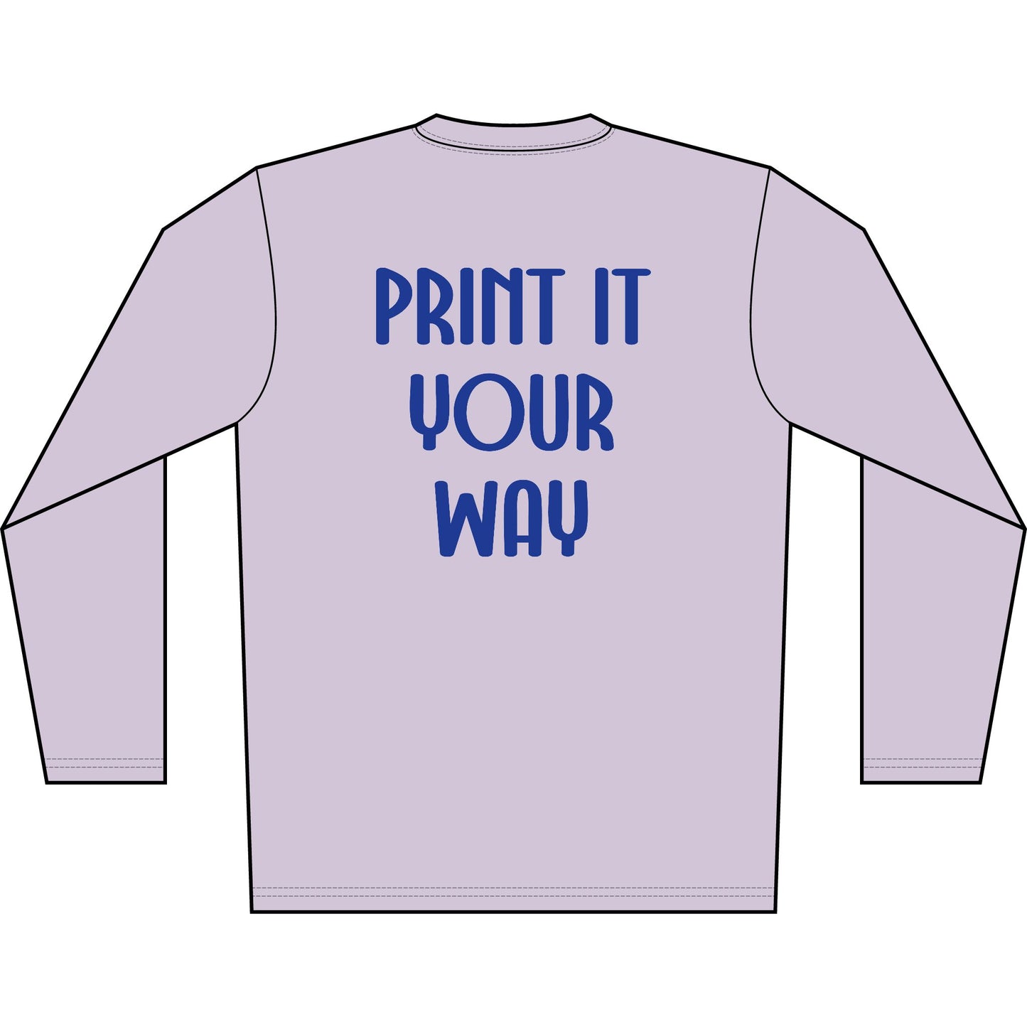 Personalized Pontoon Life Transom Performance Long Sleeve Shirt – Sunset
