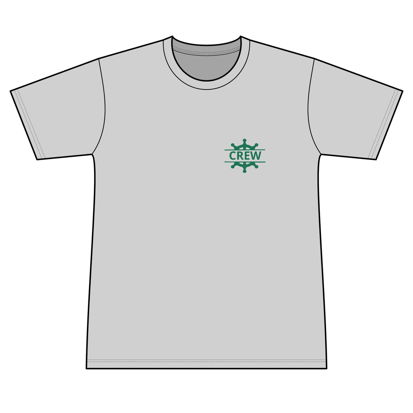 Personalized Great Lakes State Crest Performance Shirt – Green