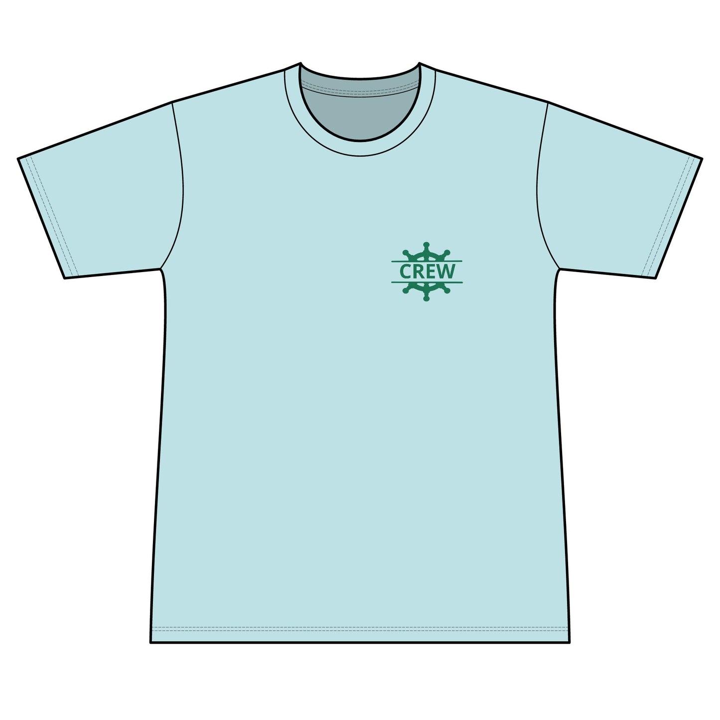 Personalized Great Lakes State Crest Performance Shirt – Green