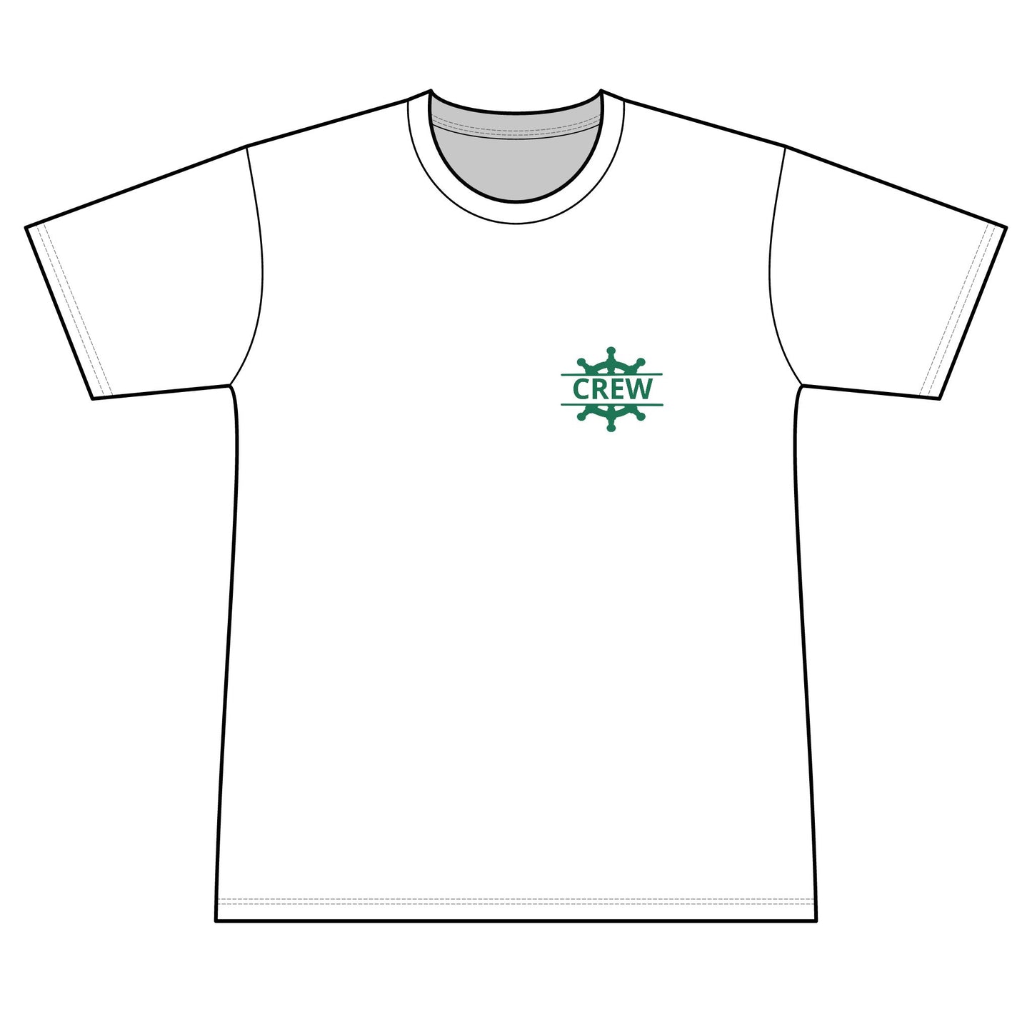 Personalized Great Lakes State Crest Performance Shirt – Green