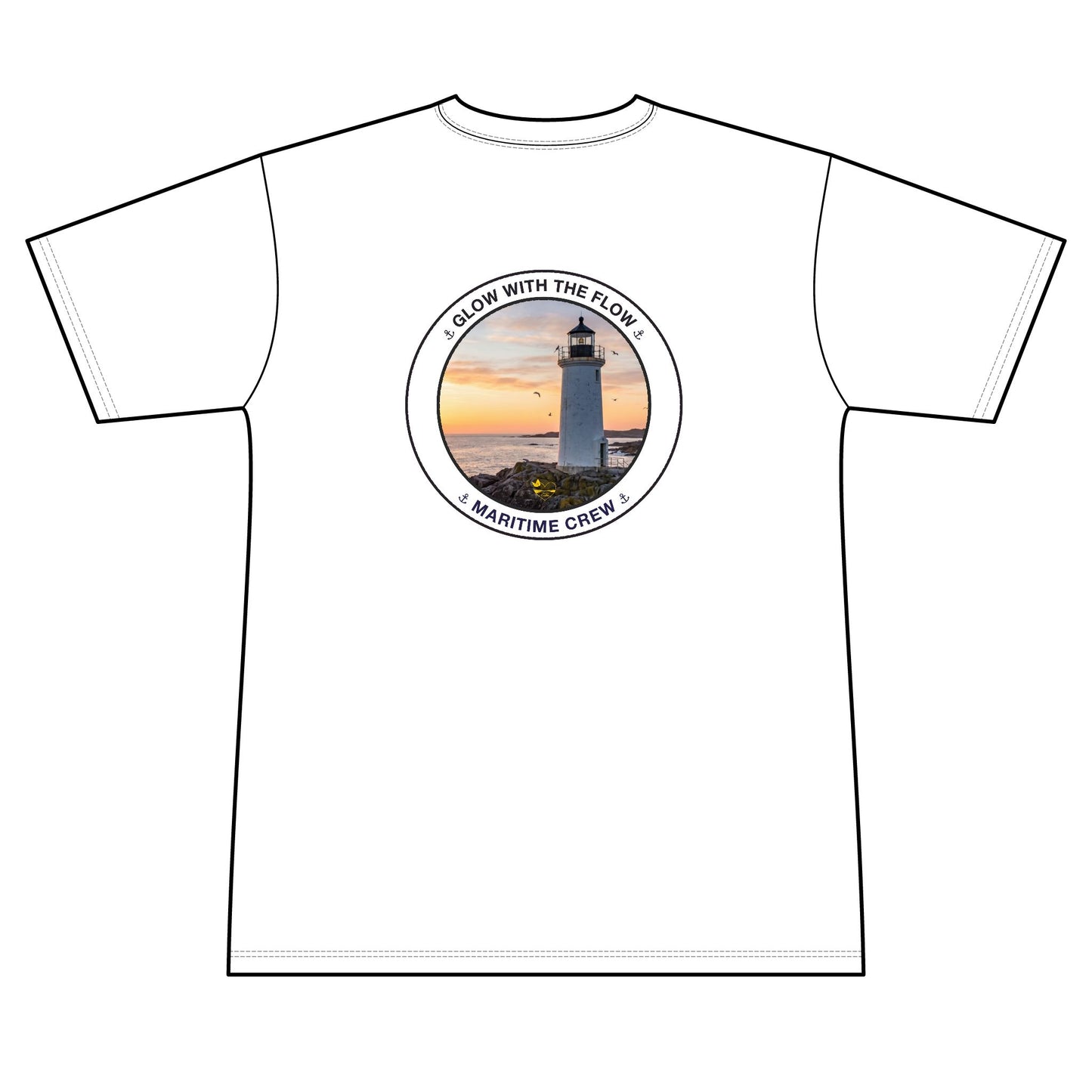 Personalized Glow with the Flow Crest Performance Shirt