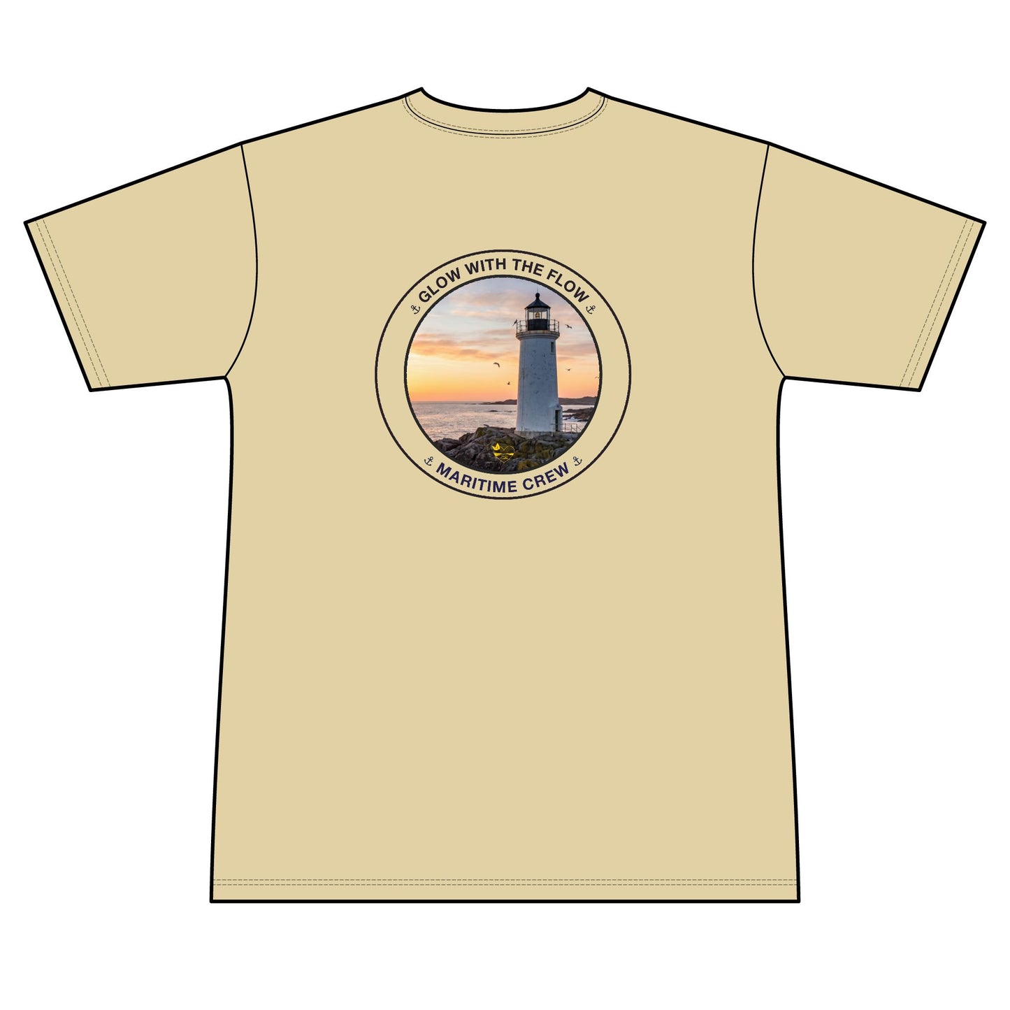 Personalized Glow with the Flow Crest Performance Shirt