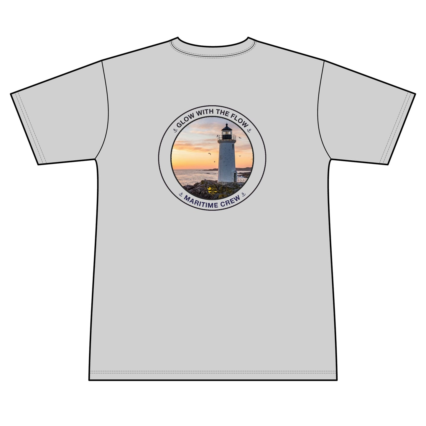 Personalized Glow with the Flow Crest Performance Shirt